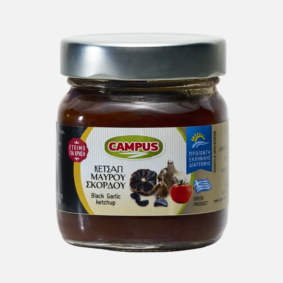 Κέτσαπ μαύρου σκόρδου 190g